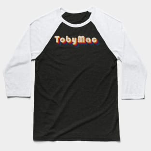 retro vintage TobyMac Baseball T-Shirt